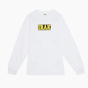 IRAK NY Graffiti Tag Long Sleeve Tee Shirt - Size Medium